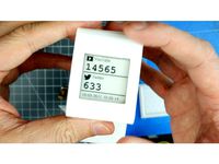 Waveshare E-Paper Display 1.54 inch Stand by davidjwatts