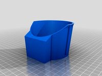 Ford Focus ZX3 passenger Cuper holder insert by RubberSalt