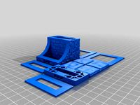 OpenDungeonTiles: Elevation Bridge Roughstone 2x2 by PieceBringer