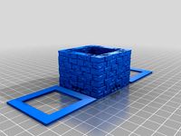 OpenDungeonTiles: Elevation Roughstone 2x2 by PieceBringer
