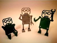 Jeff - Robot Business Card - Keep Calm Build Robots by GreenMamba