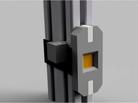 2040 2020 aluminium profile Anet AM8 led holder by fantasmag0ria