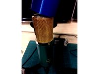 Simple dust-cover for a MXL V67 microphone by sbias