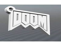 Doom keychain by Frozen-engineering