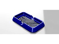 Hexagon Pattern Soap Dish by inthebay