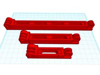 GoPro extensions easy-to-print 20, 12 and 8 cm by Langschwert
