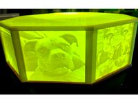 Lithophane Octogon by HQSKUZTOMZ