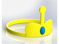 Princess Bonnibel Bubblegum alternative Crown by fergal_kelly