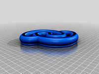 Ball Swirl_1 (fits .5" dia. ball bearing) by jjflyrcke
