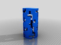 Maze Lampshade by KRISP3D