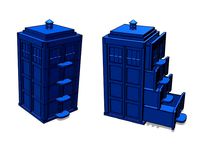 organizer TARDIS by Bezbashennoe