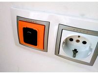Neutrik speakON NL4MP to Schneider UNICA adapter by fjaquino