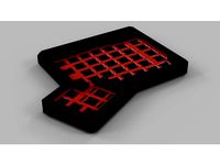 PrintDox Ergodox Case by AGuyFromOhio