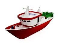 Fishing vessel. Puse-seiner with TEPSA boards. Barco pesquero con tablas TEPSA. by Lanius