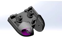 High polygonal hinge for headphones by bodyarudyk