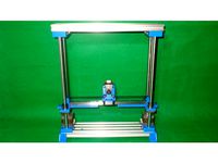 131-Homemade Laser Plotter 3D Printer DIY XYZ Axis Linear Rail Actuator Slide Guide Frame Router Mill 2 by doitverything