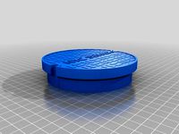 MakerBot Office Floor Cap - NYC Sewer by emac