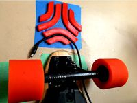 Boosted Board Logo Charger Cable Holder by clubclay