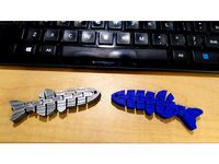 Zebrafish Toy by rubinlinux