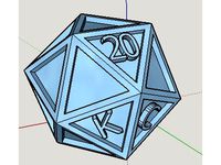 Icosahedron Drawer Pull by psibit