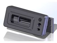 Tiltable Housing for LCD Controller - FT5 or other 2020 machine by dl08in