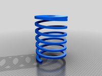 Spring lamp shade by MTB3D