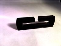 Licenseplate clamp by MTB3D