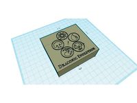 Draconic Evolution MTG Commander Deck Box Top by Quan1um