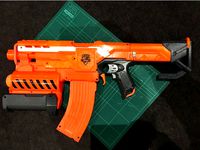 Nerf Demolisher battery stock by fantasticmrdavid