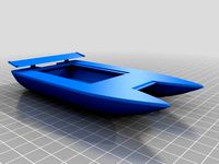 Customizeable RC Boat Hull by WDHerrington