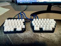 Custom Split 60% Keyboard by Switches