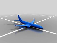 737-800 Plane by Duxy1996