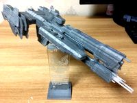 UNSC Paris class Frigate by 7Fish