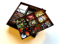 This War of Mine : the board game - Custom Insert (for laser cutter) by Roborov