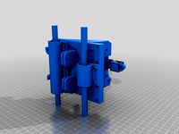 Taz 4 (or 5) Hot End Extruder Bracket Clamp (Update 03/11/18) by jaln