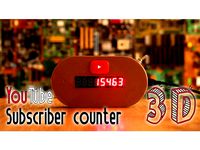 YouTube subscriber counter WIFI by ELECTRONOOBS