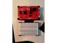 MSP 432 and Breadboard Holder by Ljbleam