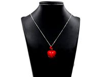Heart Amulet Pendant Abstract by Alajaz