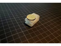Filament Cutter with printed Spring by Enginethrust