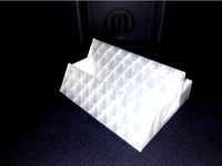 Universal Mobile Phone Stand cum Visiting Card Holder by eashwarps
