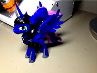 Luna in armor MLP Pony REMIXED by arcandg