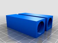 3D Printer Electronic Parts-2004 LCD Fixer for M-Project for 2020 Profile by creativesam