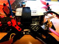 Eachine Racer 250 Pro - VTX Antenna Reinforcement / Relocator by Tearabite