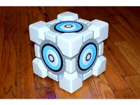Portal 2 Weighted Storage Cube by RyeMAC3