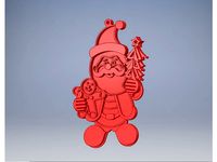 Santa & Gingerbread Man by iamusprime