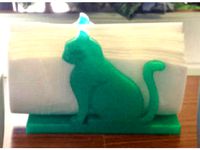 Cat Napkin Holder by MigsStuff