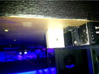 Headphone (3.5 mm Jack) under-desk minimalist mount panel by atanasovgoran