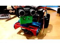 MakeBlock Ultrasonic Sensor Servo Mount by oserobots