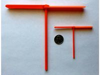 Hand Powered Helicopter by jhwblender