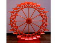 Ferris Wheel with Platforms (24cm diameter) by sffc